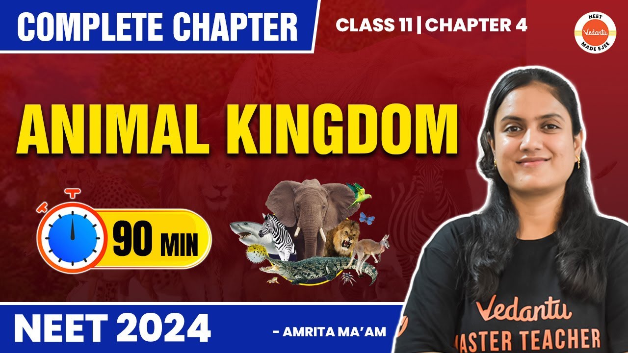 Animal Kingdom in 90 Mins | Complete Chapter 4 in One Shot | NEET 2024 ...