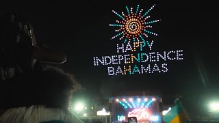 CARIBBEAN Drone Show Celebrates BAHAMAS Independence (500 Drones)