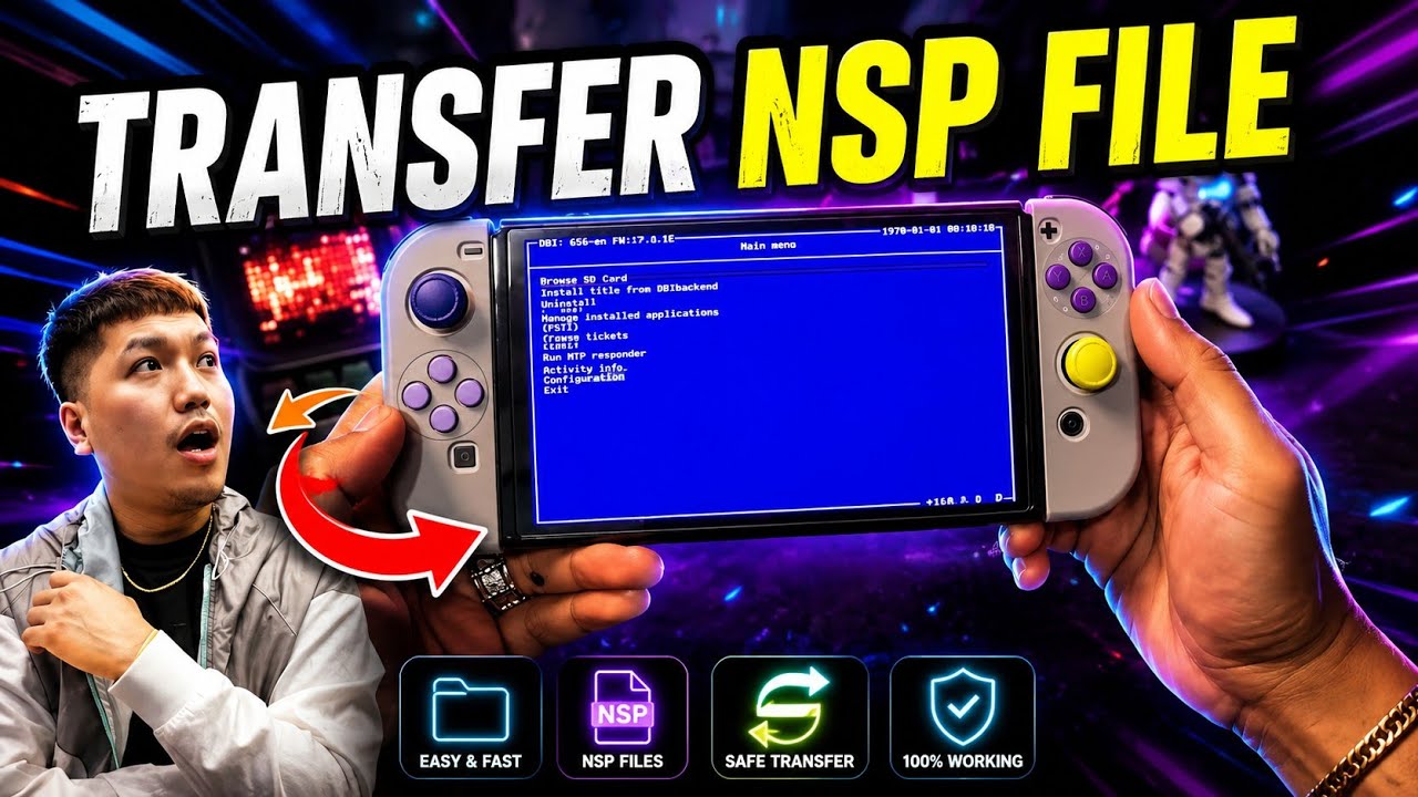 How to Install Games on a Modded Switch - YouTube