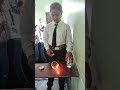 explain the plastic is burnable by experment