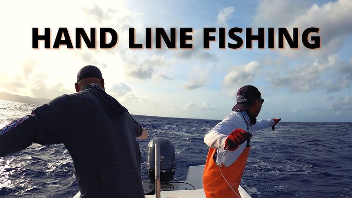 Hand line fishing 