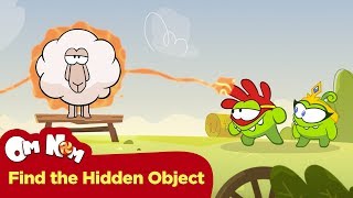 find the hidden object om nom stories ufo cut the rope