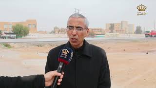 استعدادات للتعامل مع الظروف الجوية السائدة في محافظة المفرق