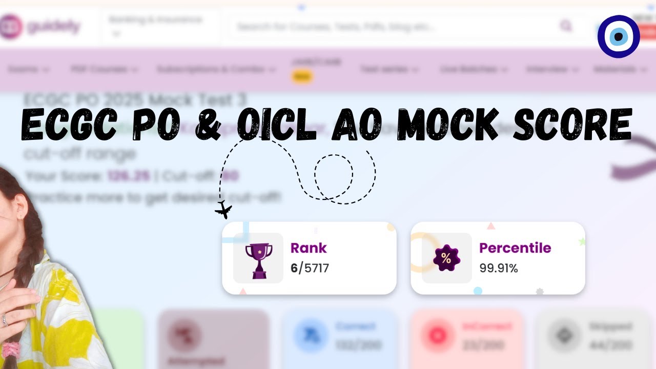 ECGC PO & OICL AO MOCKS SCORE...🧿🧐💥