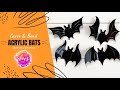 Curve &amp; Bend Acrylic to Make Wall Bats made with a GlowForge