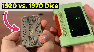 2 Cool Rare Mechanical Dice 🎲 Demley Dice (1920) vs. Comput-A-Dice (1970)