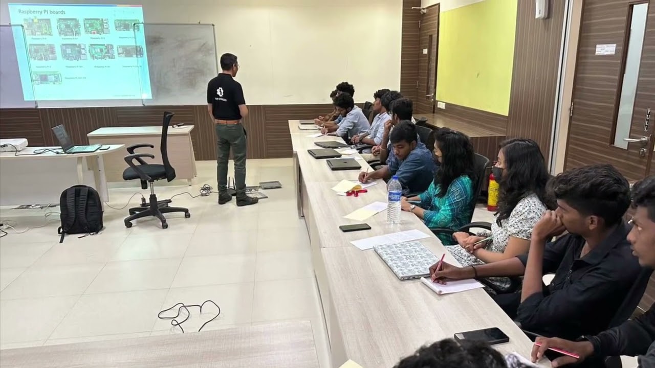 IOT USING RASPBERRY PI WORKSHOP | TOP ENGINEERS | INDIA | 29.1.2023