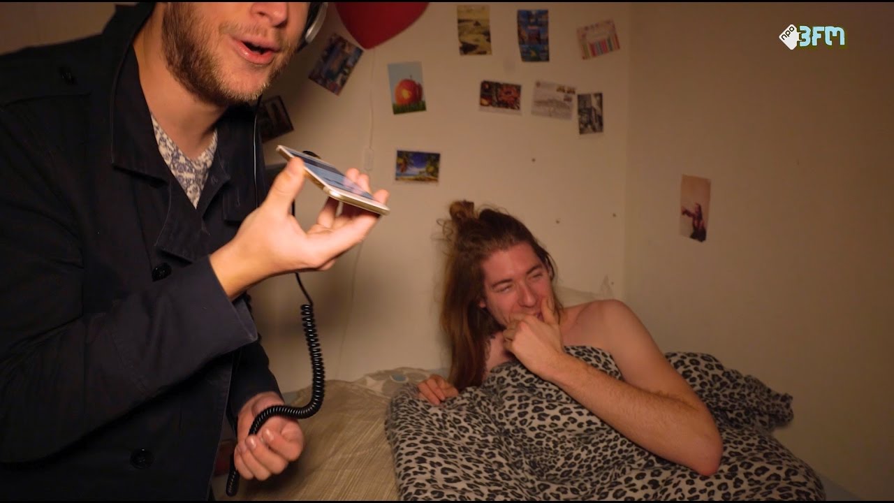 Domien Verschuuren verrast de jarige Frank van der Lende