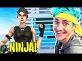 GIOCO con i COMANDI di NINJA! Ecco cosa succede... | Fortnite Challenge ITA