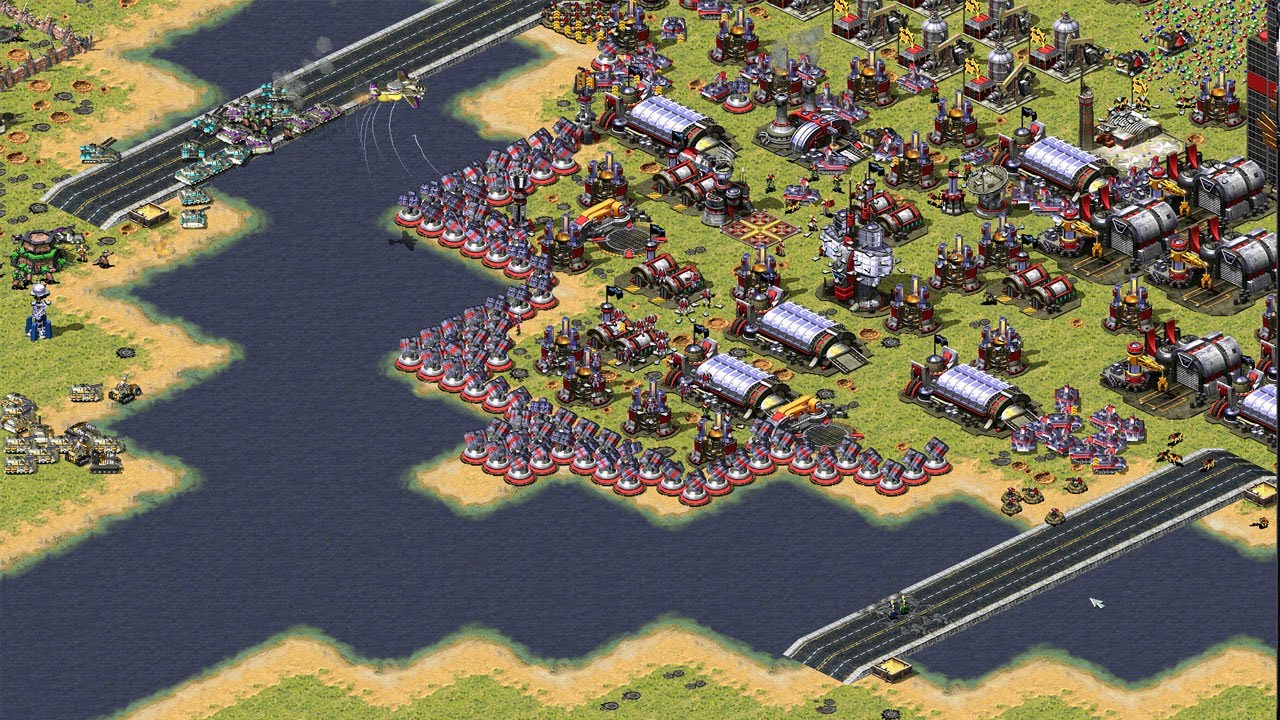 Red Alert 2 | Yuri's Revenge | 7 vs 1 | He Who Dares win map | Extra hard AI | Great britain