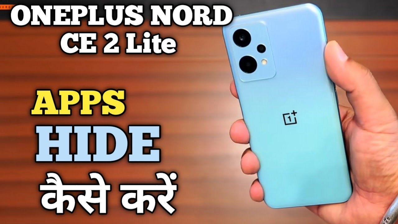 How To Hide Apps In OnePlus Nord Ce 2 Lite Hide Apps Unhide Apps 