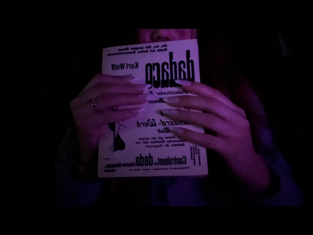 5 minutes of ASMR in the SCHOOL LIBRARY📚 (book scratching & tapping, table scurrying)