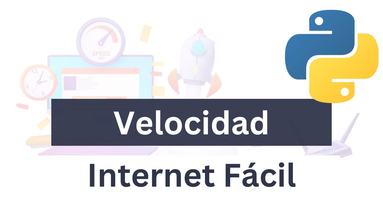Velocidad de Internet Python - YouTube