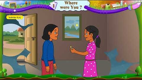 STD 6 English Sem 1 | English STD4 | Unit 1 Activity 3 A | Animated Video of Dialogues | Open School