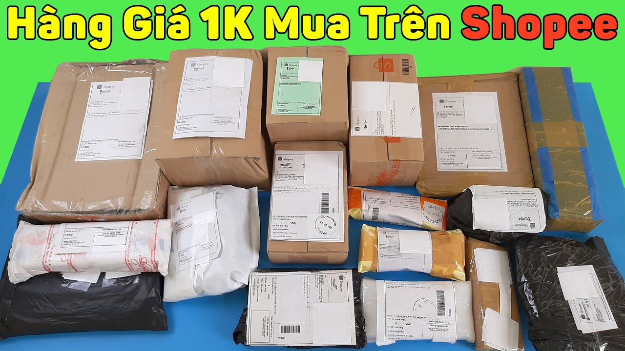 Hàng Giá 1K Sale Dịp 7 Tháng 7 Mua Trên Shopee - Mở Hộp Toàn Đồ Chất Lượng