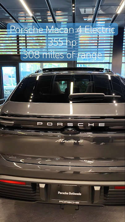 Porsche Macan 4 Electric