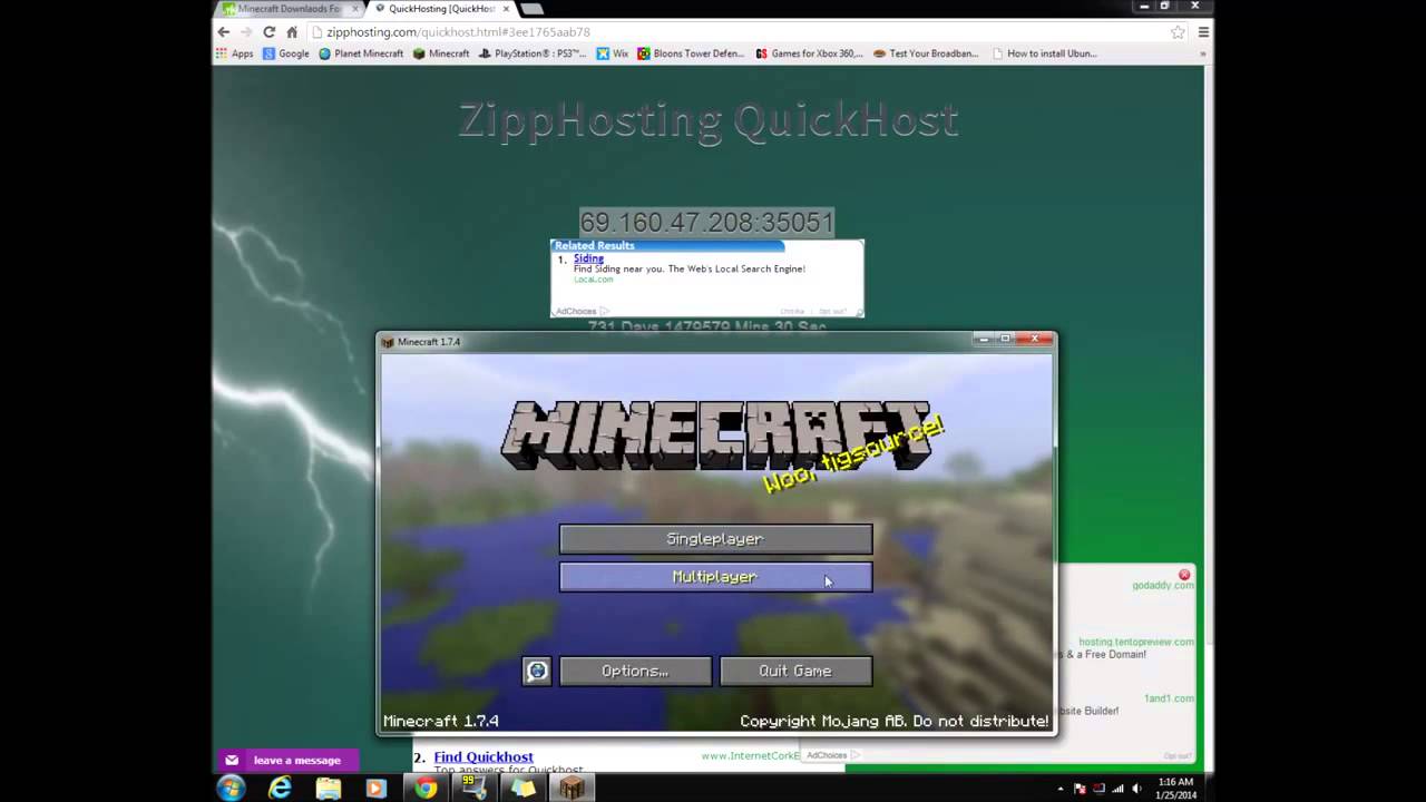 How To Get A Free Minecraft Server Host 1 8 2015 - YouTube
