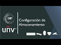 INFORMACION UNV   PARAMETROS ALMACENAMIENTO