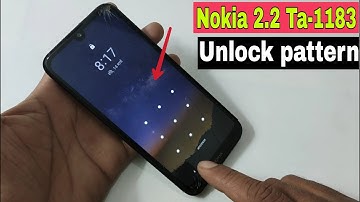 Nokia 2.2 ( Ta-1183 ) Pattern Unlock Mst Tool | CM2 100% Ok