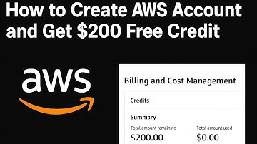 How to Create AWS Account and Get $200 Free Credit | Complete Tutorial (2025)