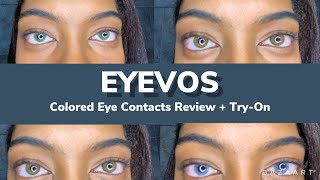 Natural Colored Contacts for Dark Brown Eyes | EYEVOS