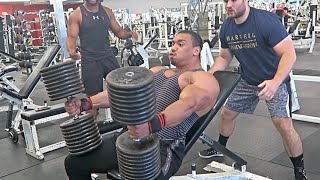Heaviest Dumbbell Press Of All Time