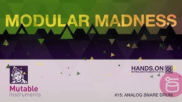 Hands.On Mutable Instruments Plaits #15 - Analog Snare Drum