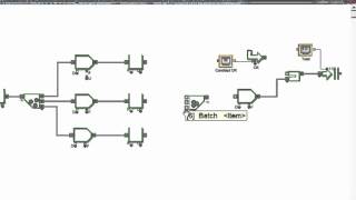 ExtendSim8: batch, unbatch, catch item, throw item