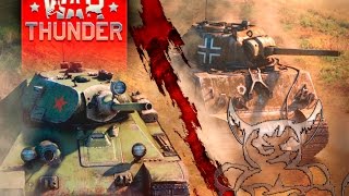 War Thunder - Тигр и Пантера (Реализм без травы)