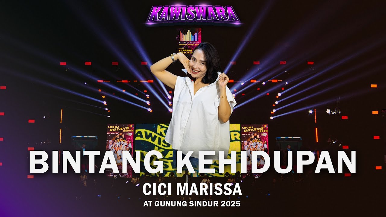 KAWISWARA - CICI MARISSA -  BINTANG KEHIDUPAN - KONSER AGH.1 GRATIS 27-28 SEPT 2025