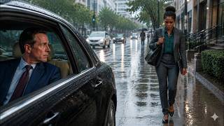 Single Mom Walked 6 Miles In The Rain To Her Interview. The CEO Was Watching From His Car..