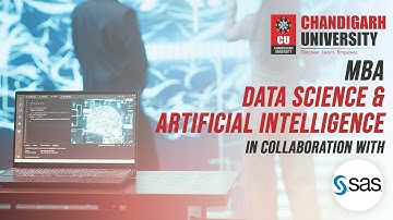 MBA Data Science and Artificial Intelligence with SAS - Chandigarh University Admission | Placements