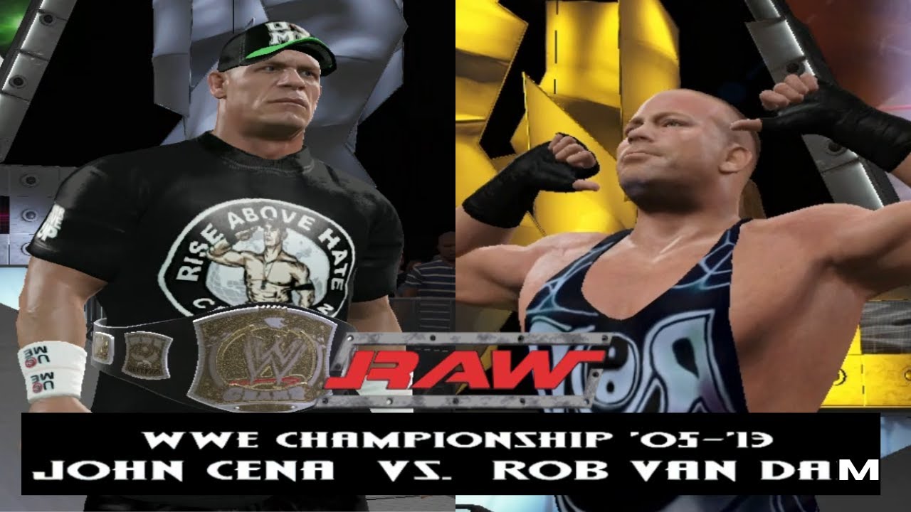 John Cena VS RVD - RAW IS WAR | Extreme Rules WWE Championship Match ...