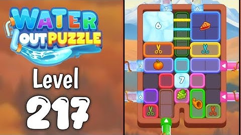Water Out Puzzle Level 217 Walkthrough