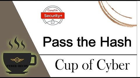 CUP OF CYBER - Pass The Hash