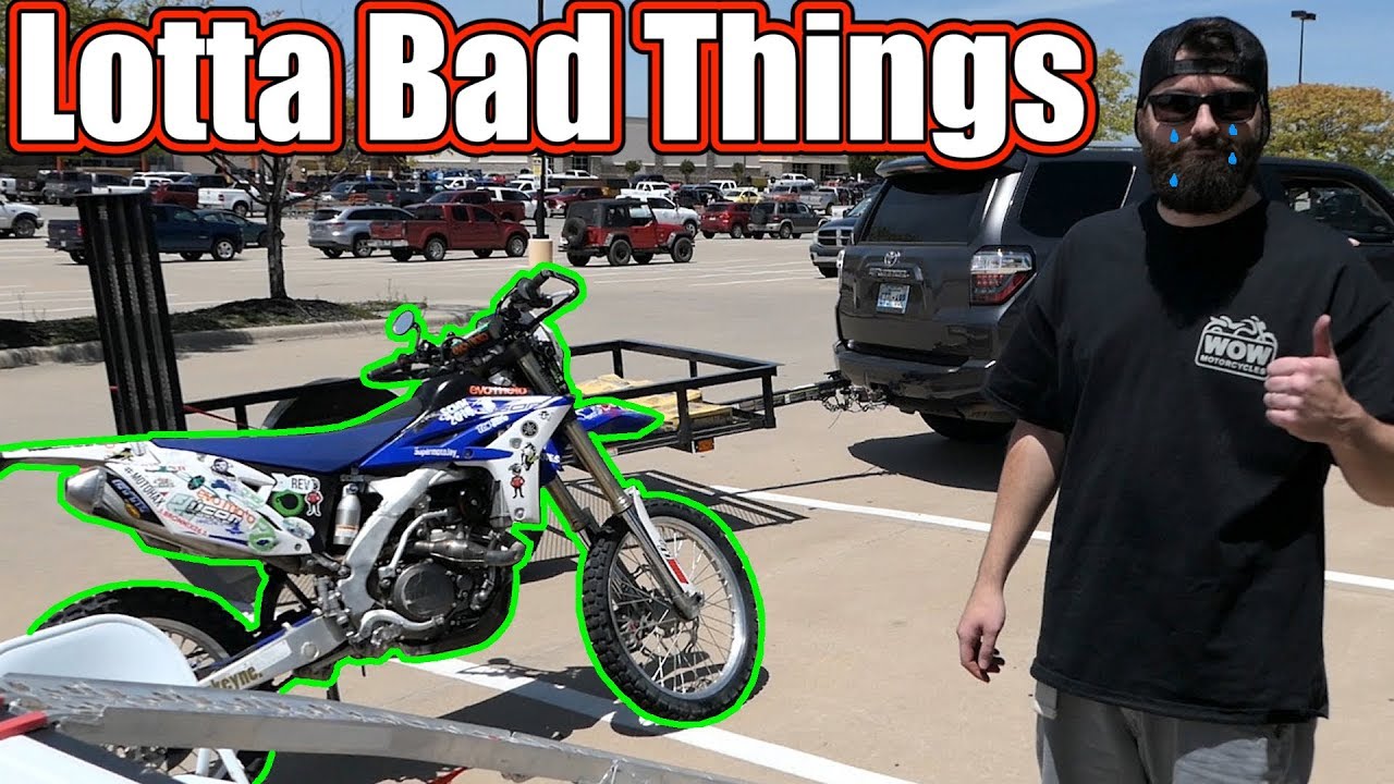 motovlog luciano WR450 Supermoto GONE! Why Jake? WHY!