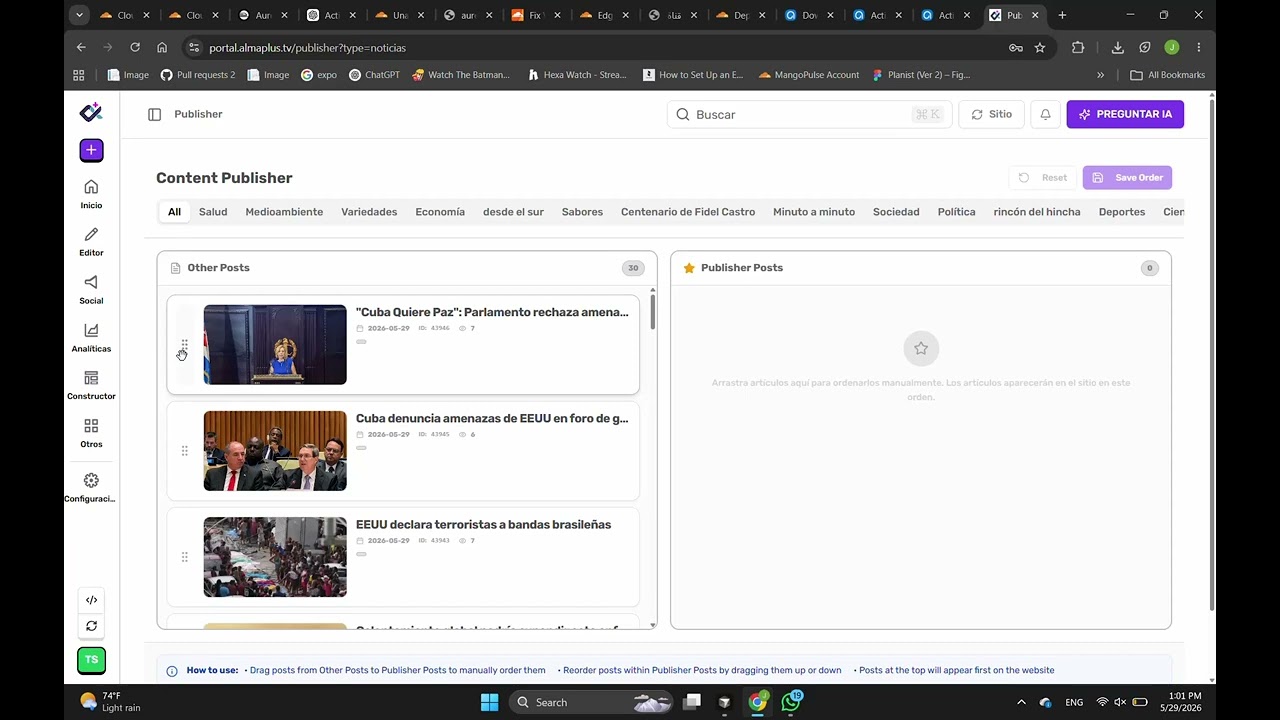 PlatformX - Publisher Demonstration