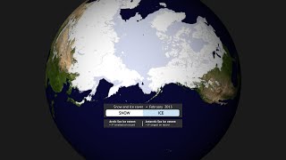 February 2015 Snow and Ice Cover