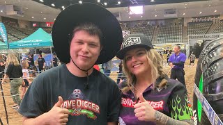 Monster Jam Tucson AZ 2023 Pit Party Vlog!