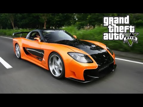 COMO FAZER O MAZDA RX-7 DO HAN NO GTA 5 (VELOZES E FURIOSOS 3) - YouTube