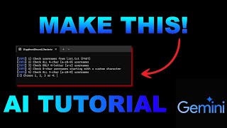 Tutorial How To Make Your Own Custom Discord Username Checker English - Using Ai
