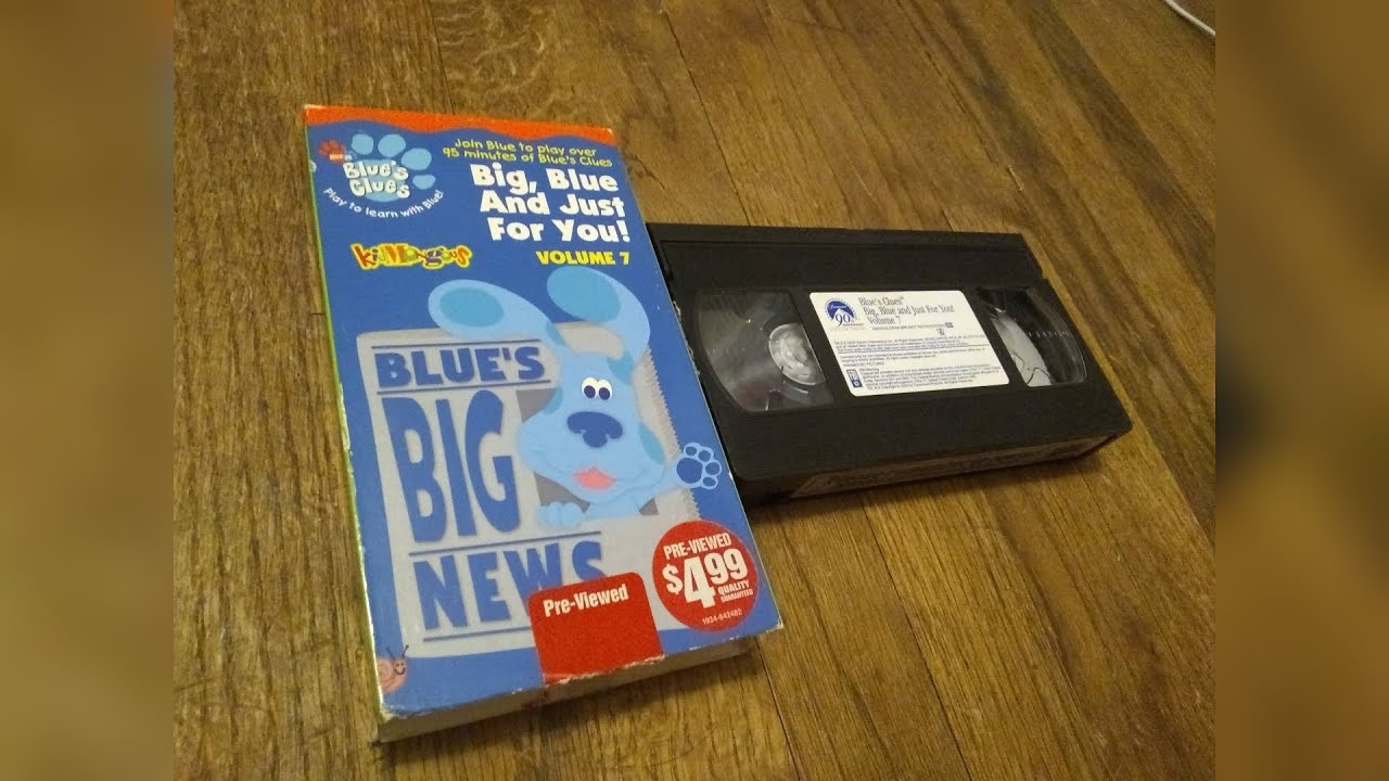 Opening and Closing to Blue's Clues: Big, Blue And Just For You