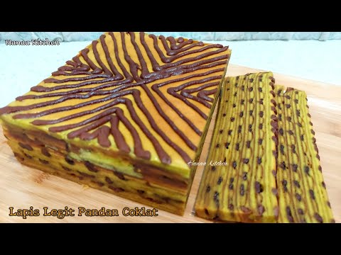 Lapis Legit Pandan Nutella