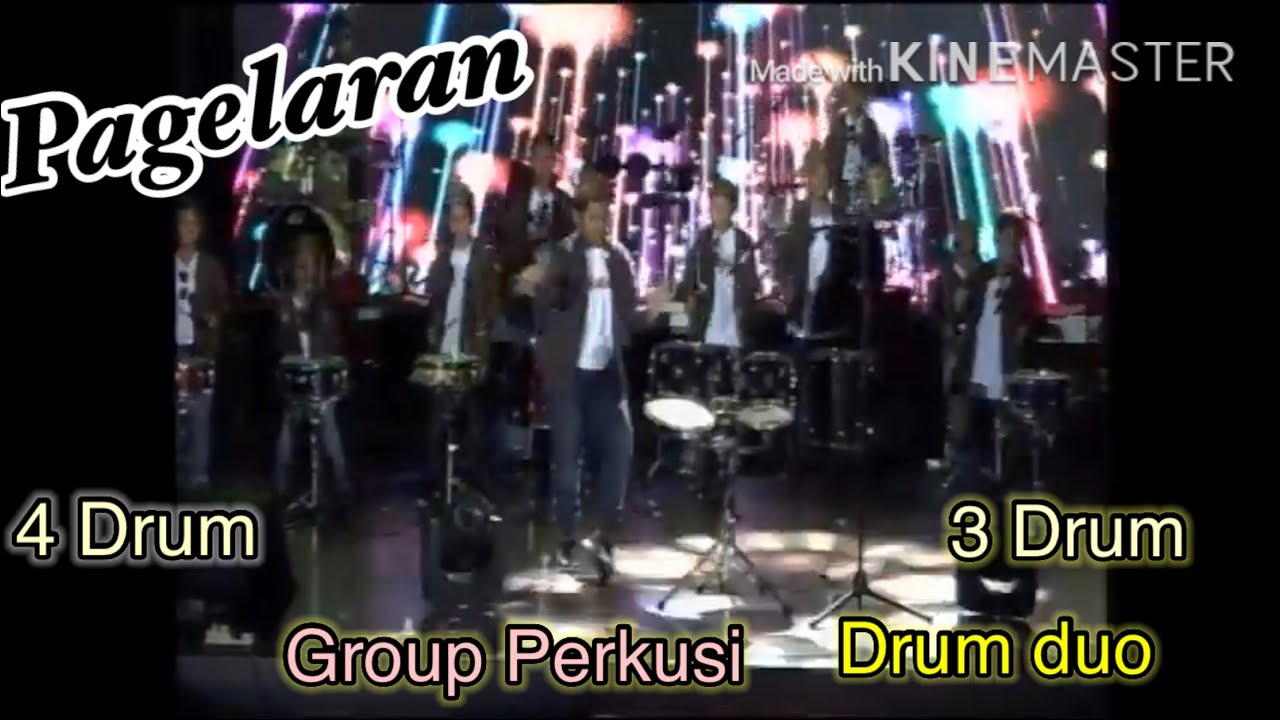 Drum Duo, Trio, Kuartet & Drum Percussion Ensemble - Pagelaran The Wonder of Music