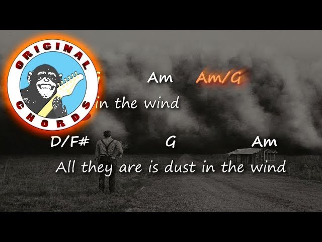 Kansas - Dust In The Wind - Chords & Lyrics class=