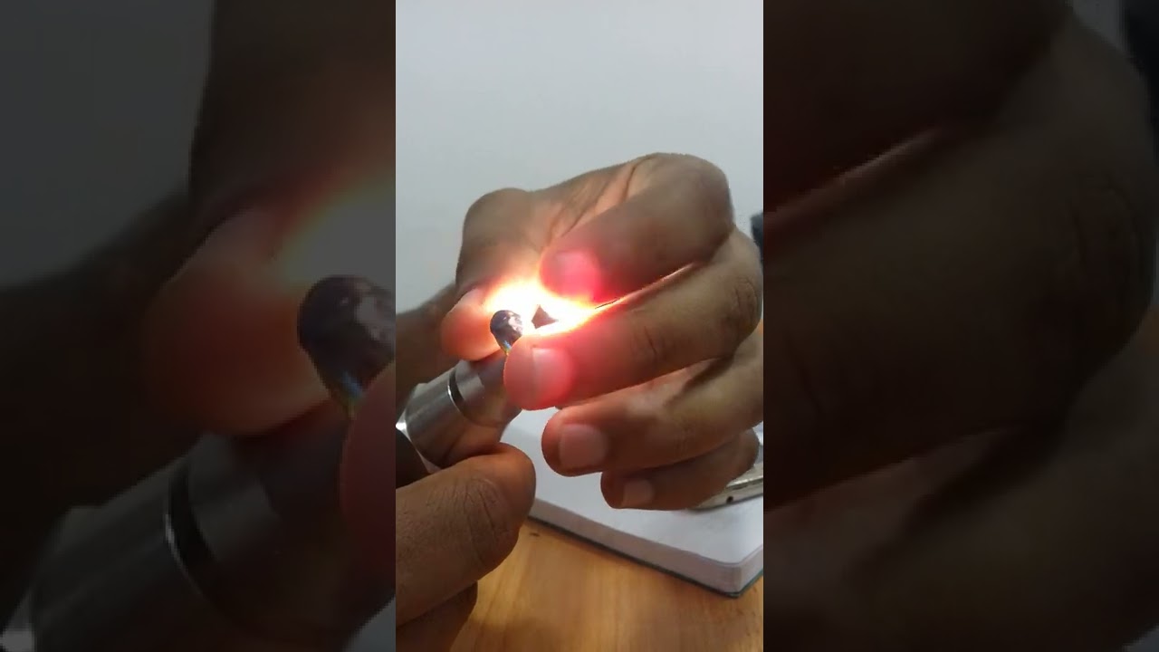 Identification of a very rare spinel gemstone./දුර්ලබ කිරිංචිය.