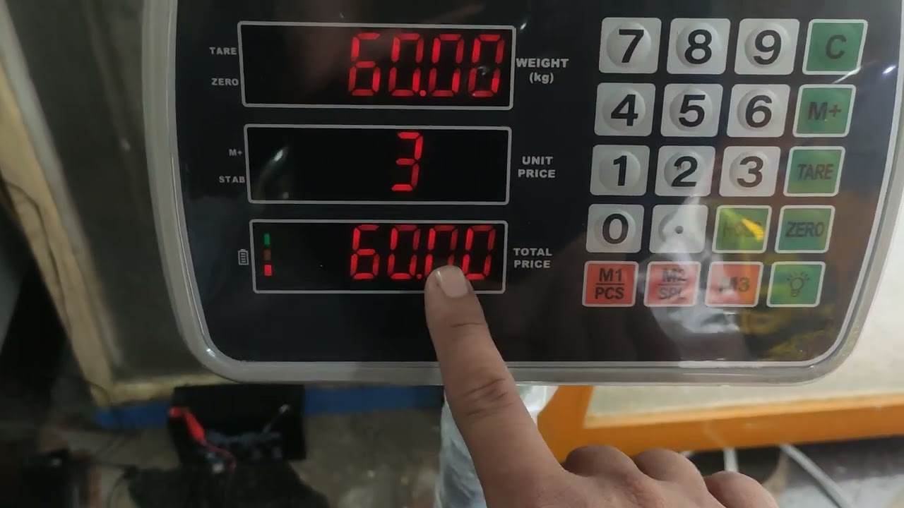 Hướng dẫn cài đặt hiệu chuẩn cân bàn loadmax ZD 8206 100kg/10g