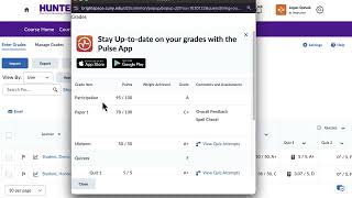 How to Change Grade Display Settings in Brightspace