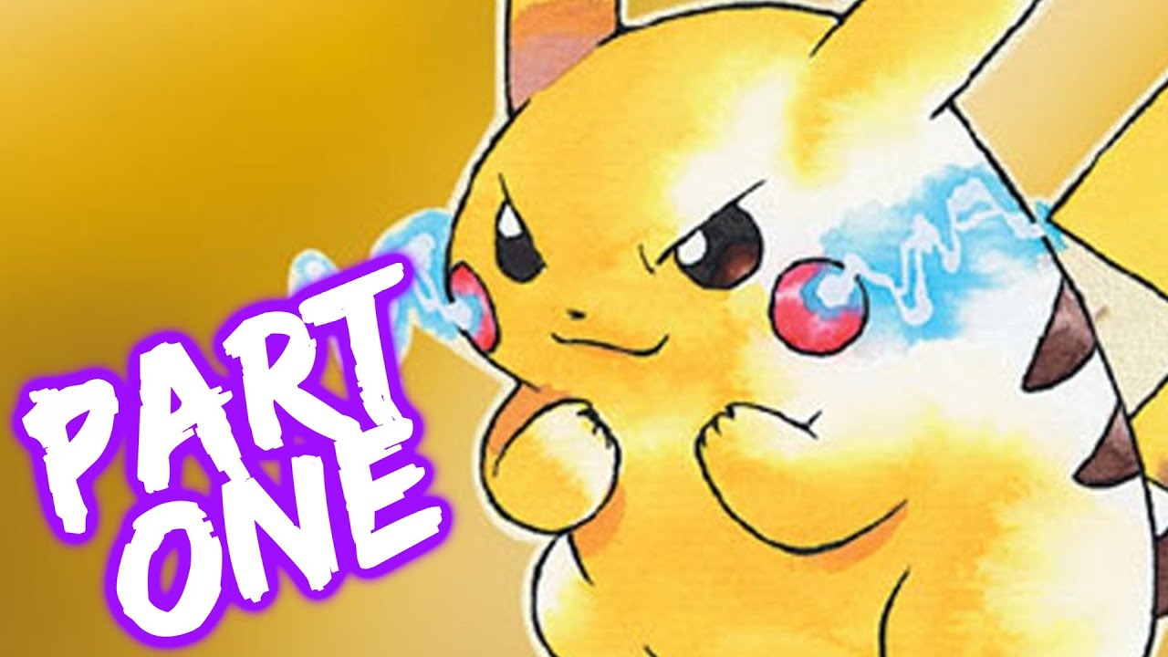 Let's Play Pokémon Yellow Version Part 1 - The Adventure Begins!