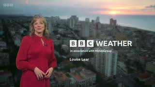 Louise Lear North & South America weather forecast BBC February 27th 2025